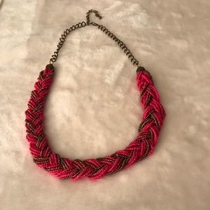 Forever 21 Beaded Coral Necklace.